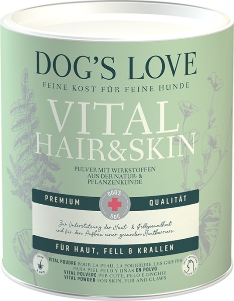 DOG'S LOVE DOC Vital Hair & Skin Pulver 350g