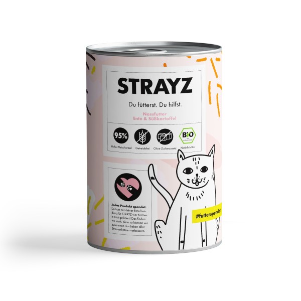 STRAYZ Katze NF EnSü BIO 400gD