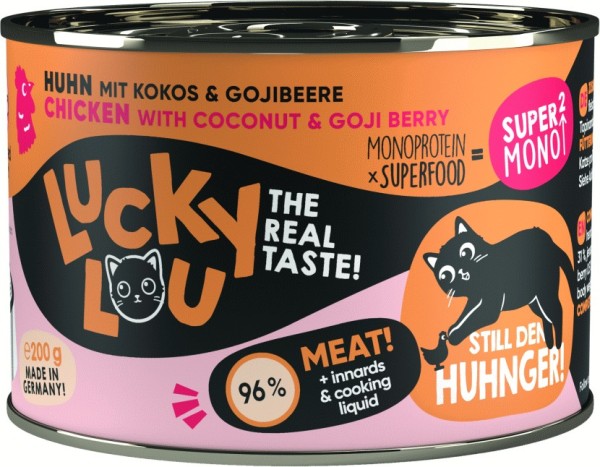 Lucky Lou Dose SuperMono Huhn 200g