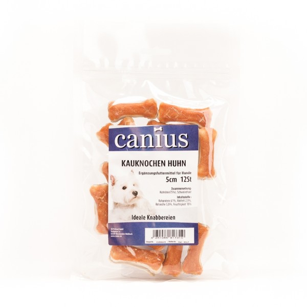 Canius Kauknochen Huhn 5cm 12St