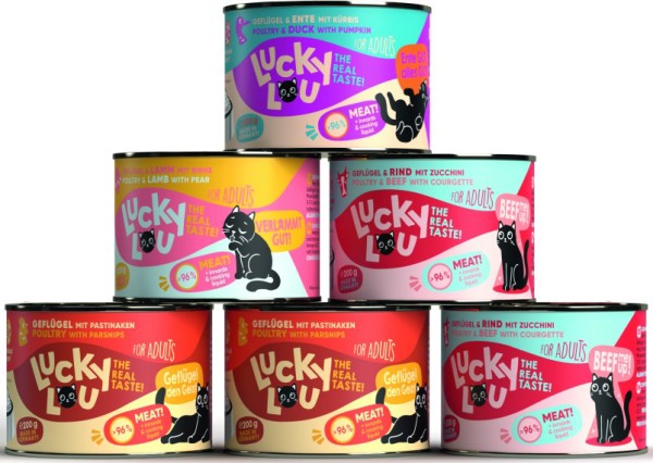 Lucky Lou Dose Lifestage Adult Tasty-Mix 6x200g