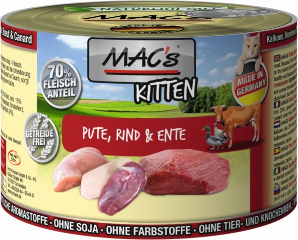 Macs Cat Kitten 200g Dose