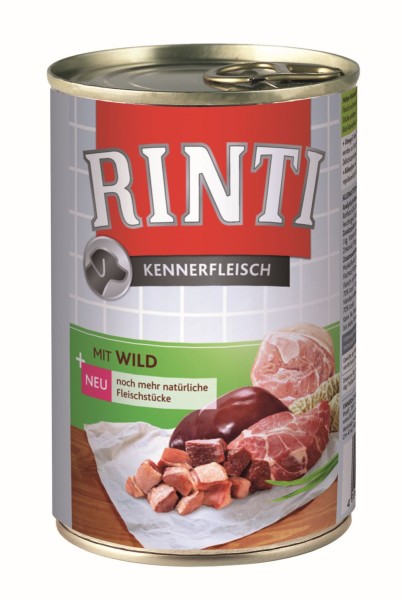 Rinti Pur Kennerfleisch Wild 400g