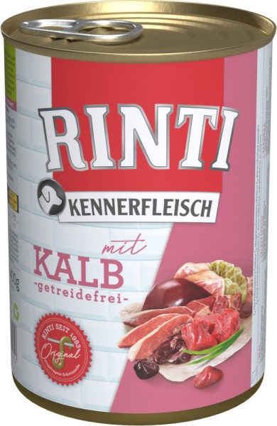 Rinti Pur Kennerfleisch Kalb 400g