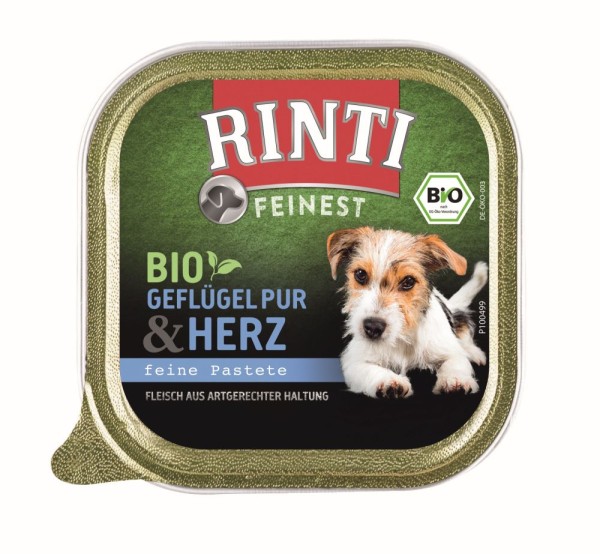 Rinti Bio Geflügelherzen 150g Schale