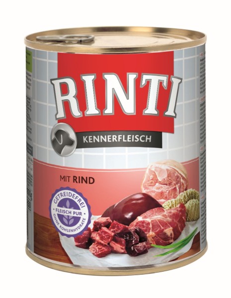 Rinti Pur Kennerfleisch Rind 800g