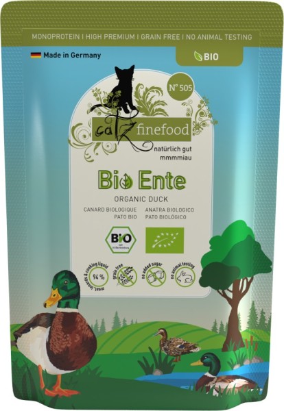 catz finefood Bio No.505 Ente 85g