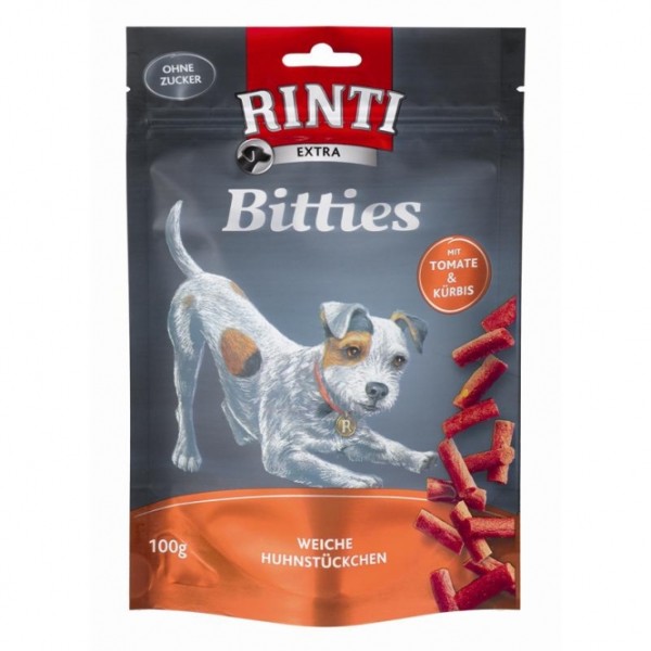 Rinti Extra Snack Bitties 100g - Tomate & Kürbis