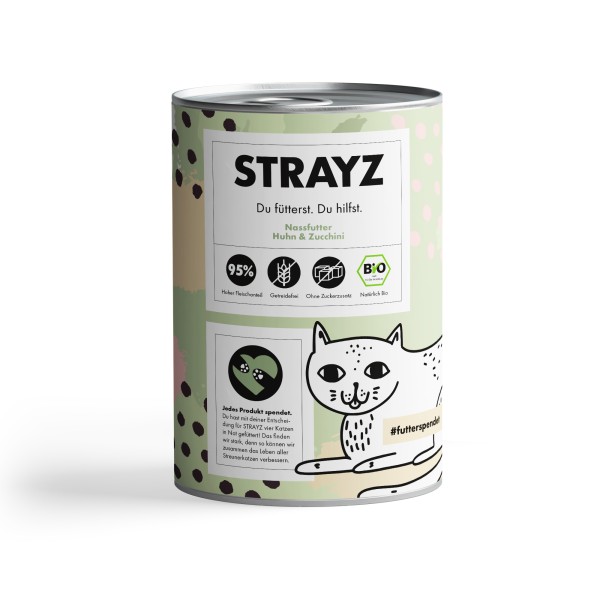 STRAYZ Katze NF HuZu BIO 400gD