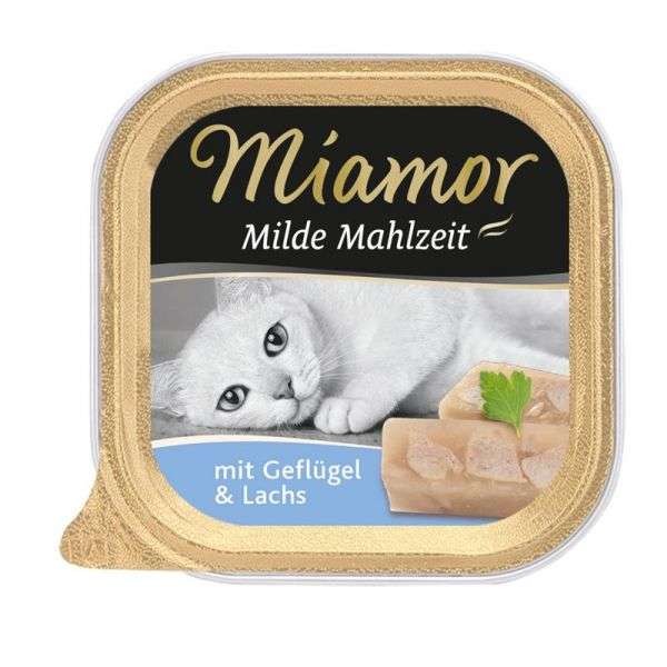 Miamor Milde Mahlzeit 100g - Geflügel & Lachs