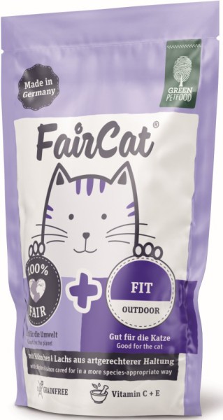 Green Petfood, Katze, FairCat Fit 16x85g Tray