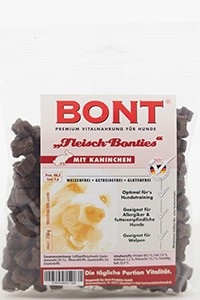 Fleisch-Bonties Kaninchen 150g