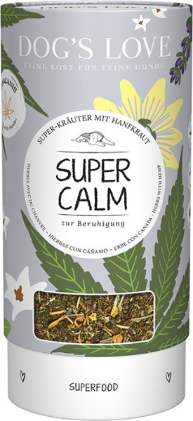 DOG'S LOVE KRÄUTER Super-Calm zur Beruhigung 70g