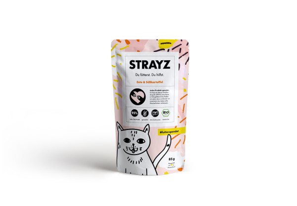 STRAYZ Katze NF EnSü BIO 85gP