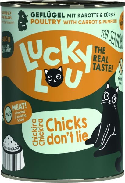 Lucky Lou Dose Lifestage Senior Geflügel 400g