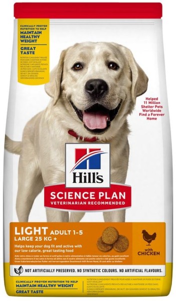 HillsDog Ad Lar Light Huh 14kg