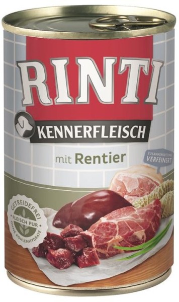 Rinti Kennerfleisch Rentier 400g