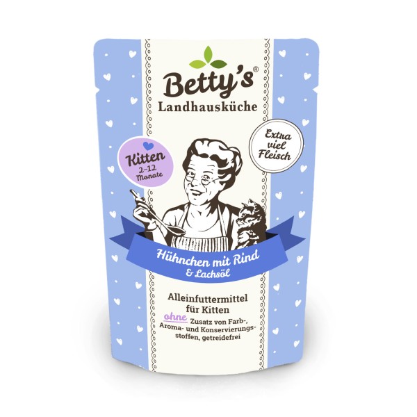 Betty's Kitten Hühnchen & Rind 100gP