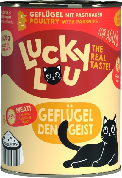 Lucky Lou Dose Lifestage Adult Geflügel 400g