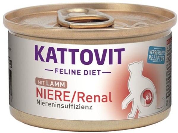 Kattovit Feline Diet Niere / Renal - bei Niereninsuffizie