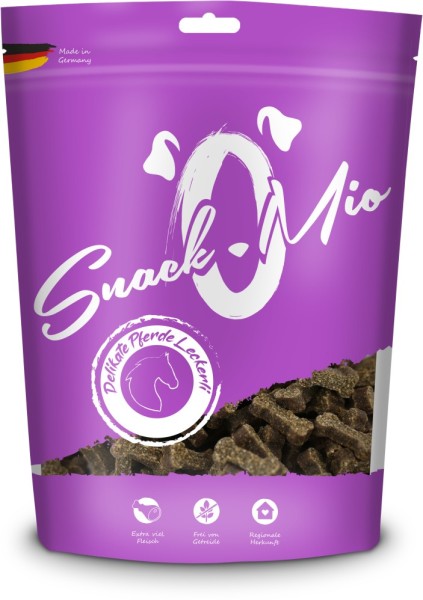 SnackOMio - delikate Pferde Leckerli 125g