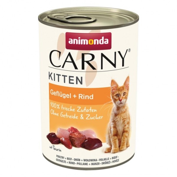 Animonda Carny Kitten Geflügel & Rind - 400g