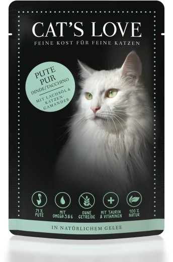 CAT'S LOVE Pute Pur 85g