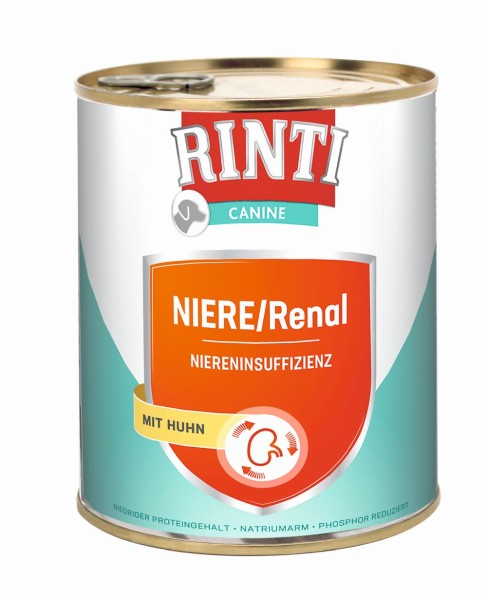 Rinti Canine Niere/Renal Huhn 800g