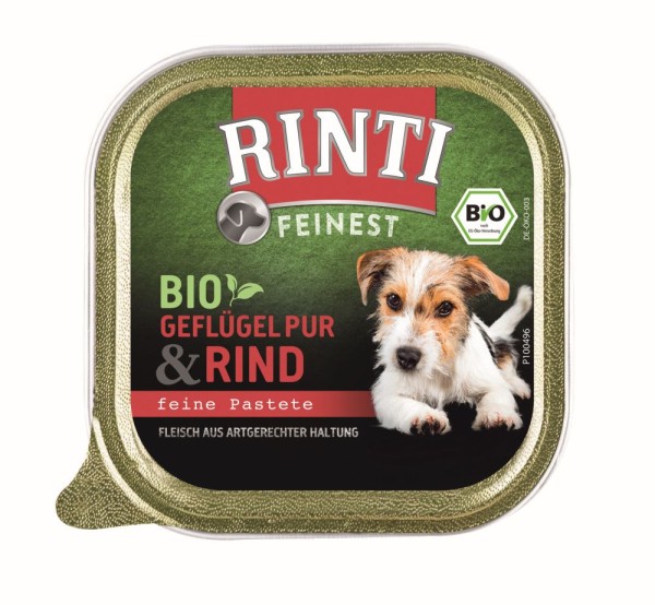 Rinti Bio Rind 150g Schale