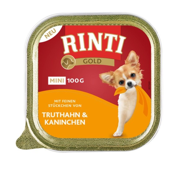 Rinti Gold mini Truthahn & Kaninchen 100g