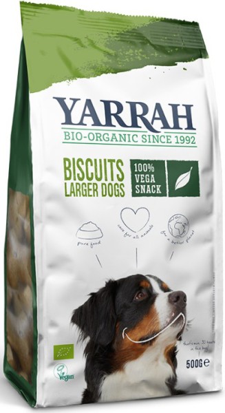 Yarrah Dog Biscuits Groß 500g