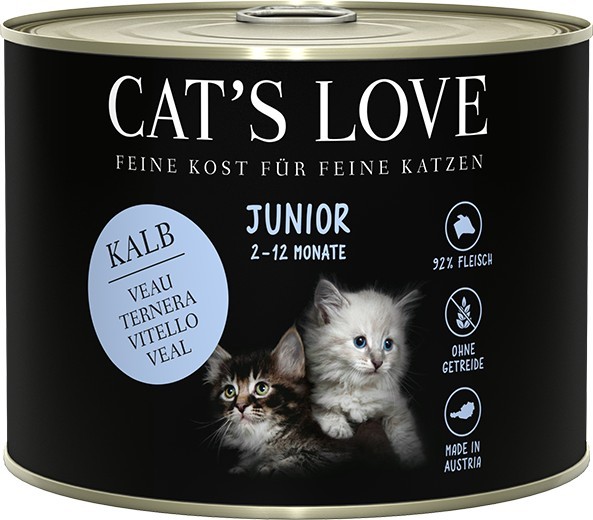 CAT'S LOVE JUNIOR Kalb 200g