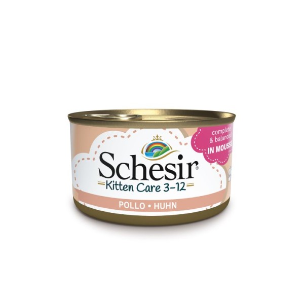 Schesir Kitten Mous Huhn 85gD