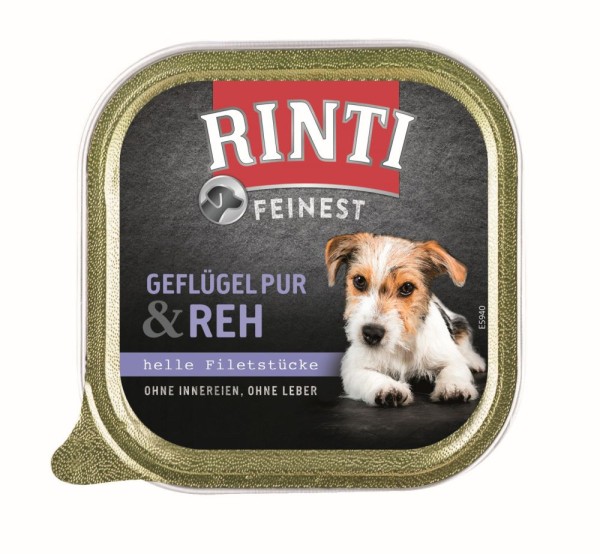 Rinti Feinest Geflügel Pur & Reh 150g