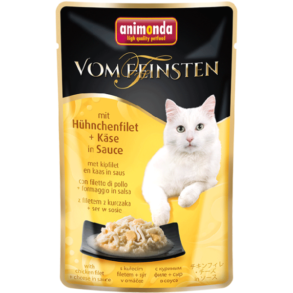 Animonda vom Feinsten mit Hühnchenfilet & Käse 50g