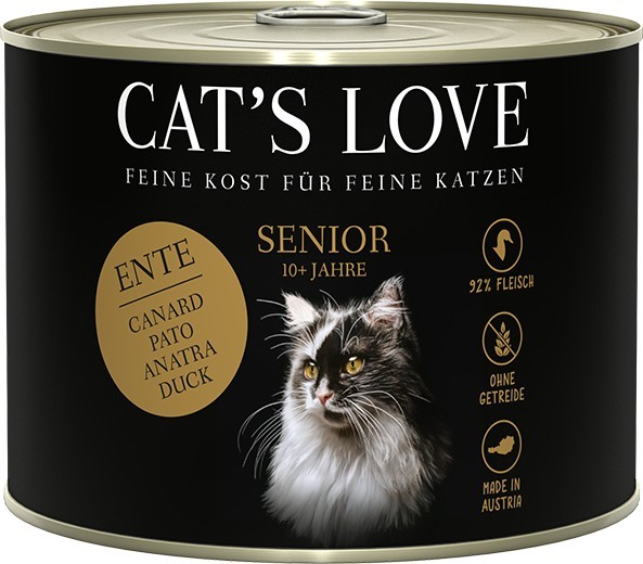 CAT'S LOVE SENIOR Ente 200g