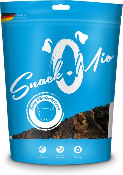 SnackOMio - feine Rinderherzen 500g