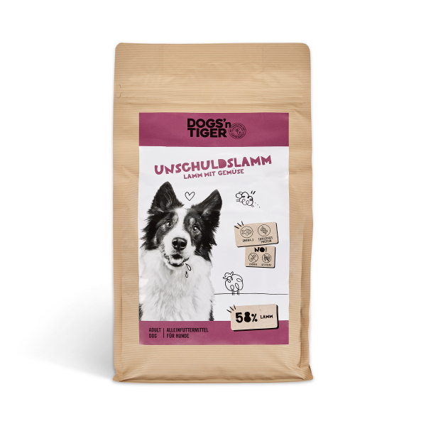 Dogs'n Tiger Hund Unschuldslamm 2Kg