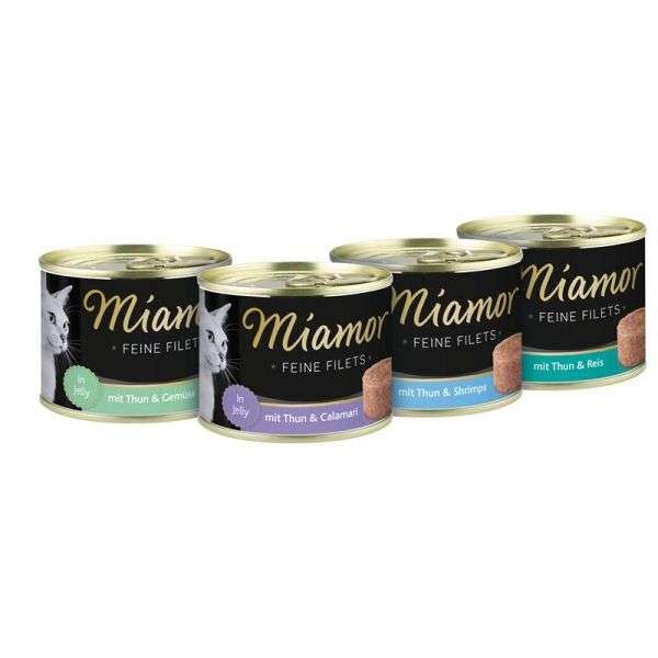 Miamor Feine Filets 185g - Thunfisch & Calamari