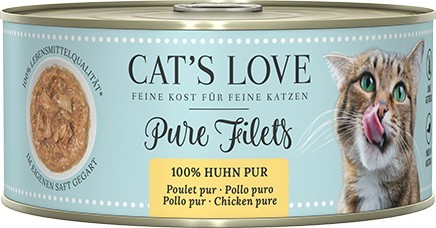 CAT'S LOVE FILET Pur Huhn 100g