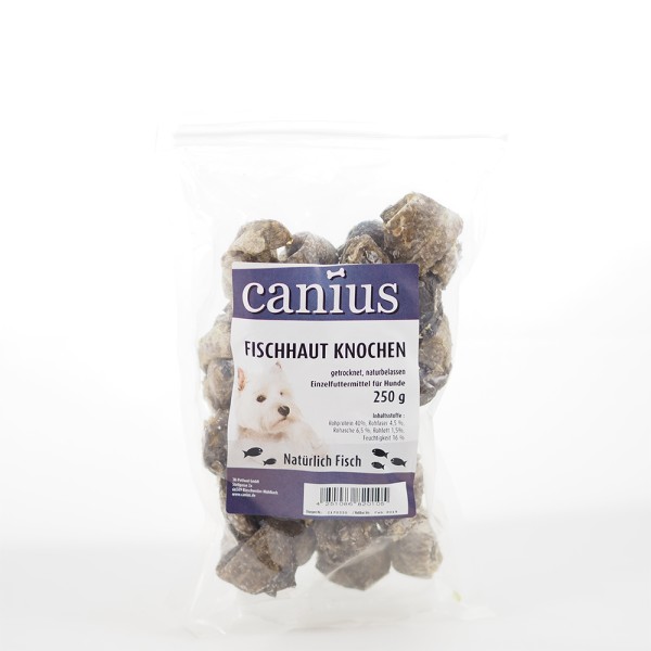 Canius Fischhaut Knochen 250g