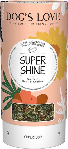 DOG'S LOVE KRÄUTER Super-Shine für Fell, Haut&Krallen 70g