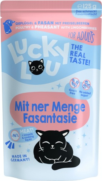 Lucky Lou PB Lifestage Adult Geflügel + Fasan 125g