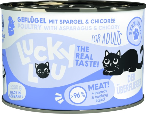 Lucky Lou Dose Lifestage Sterilized Geflügel 200g