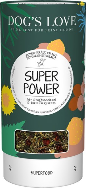 DOG'S LOVE KRÄUTER Super-Power für Stoffwechsel&Immunsyst