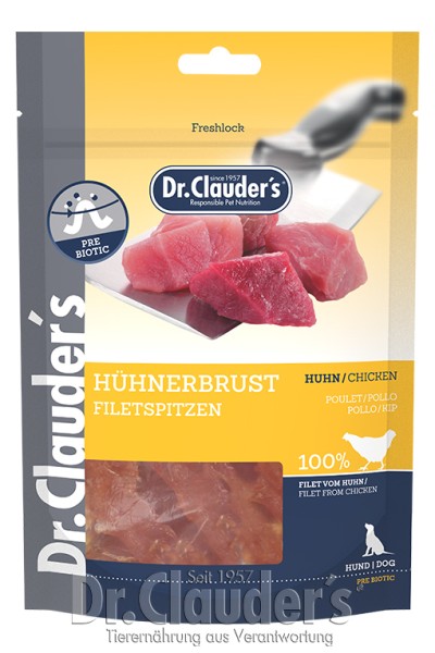 Dr. Clauder Hühnerbr Filetspitzen 80g