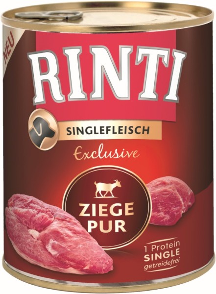 Rinti Singlefl.Ziege Pur 800gD