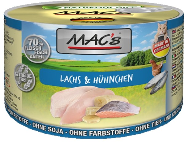 Macs Cat Seelachs & Reis 200g Dose