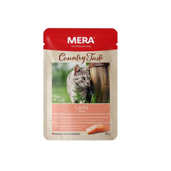 Mera Country Taste Nassfutter Lachs 85g