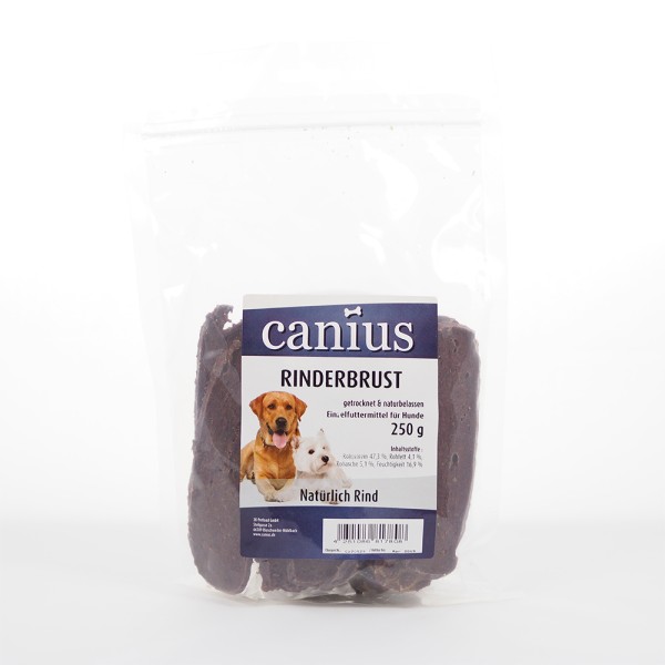 Canius Rinderbrust getrocknet 250g